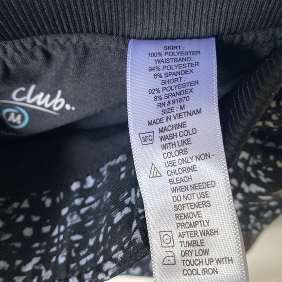 Cypress Club Womens Tummy Smoothing golf or tennis Skort, Size M - Picture 5 of 8